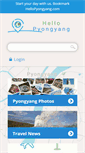 Mobile Screenshot of hellopyongyang.com